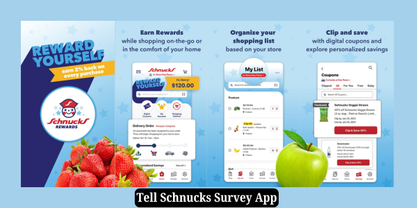 Tell Schnucks Survey App